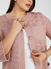 Кардиган BONADI арт. 2178 пудра