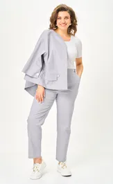 Костюм Vilena-fashion 1159 серый