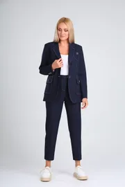 Garnitur Vilena-fashion #725 temno-sinij