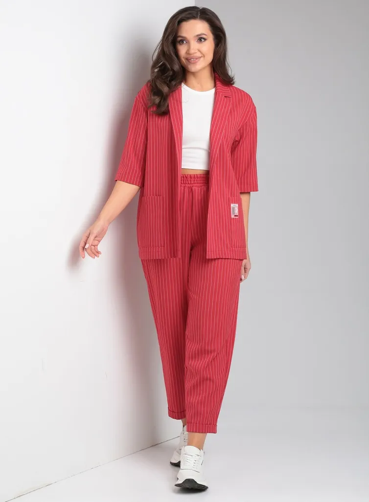 Garnitur Vilena-fashion #972 krasnyj