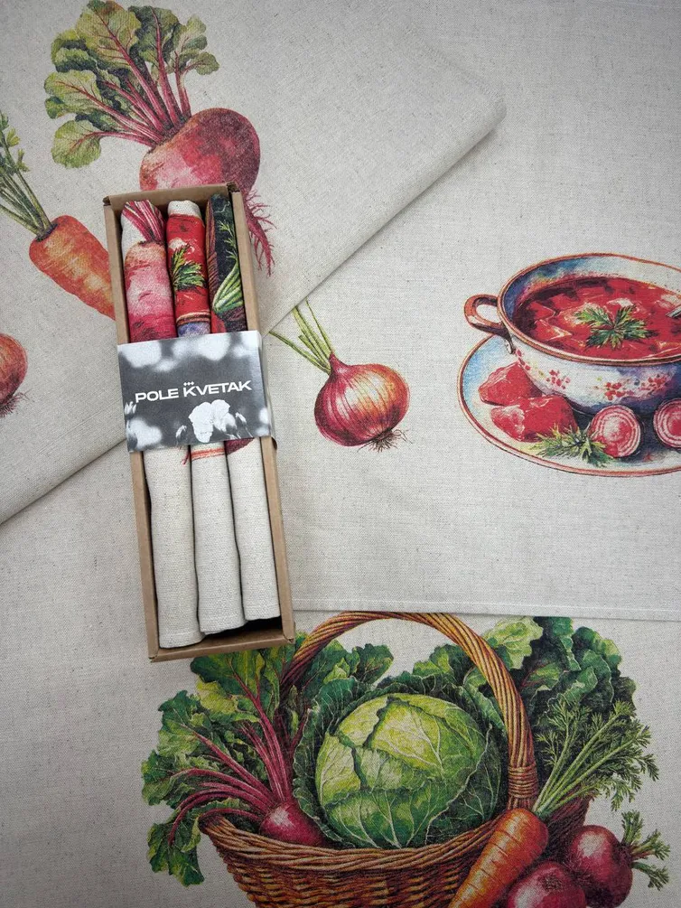 Кухонный текстиль Белорусский лен арт. 22С145/60