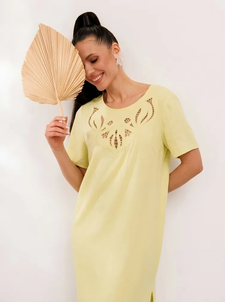 Sukienka Galean Style #1011 limonnyj