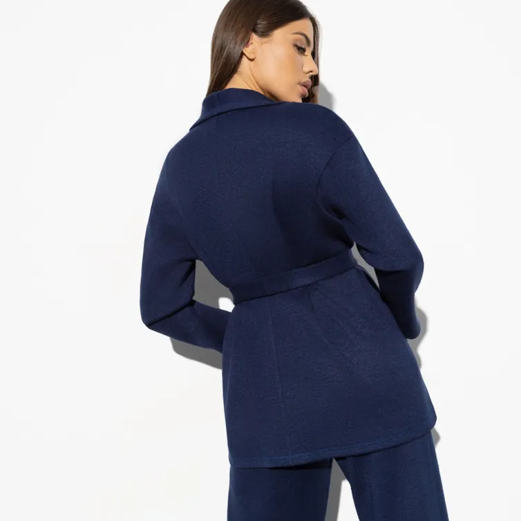 Sweter CHARUTTI #Schastlivaya vstrecha (s poyasom)
