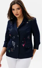 Suit Ma Cherie 3147 temno-sinij+belyj