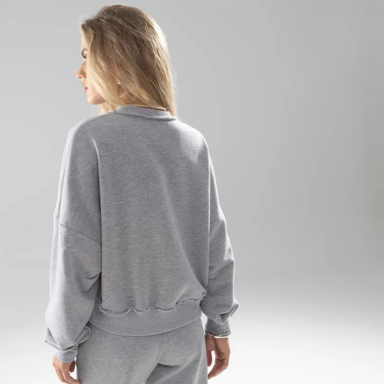 Bluza CHARUTTI #Just Yes (star gray)