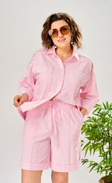 Костюм Ava fashion М-202 розовый