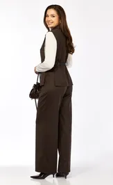 Suit Rishelie 1012 shokolad