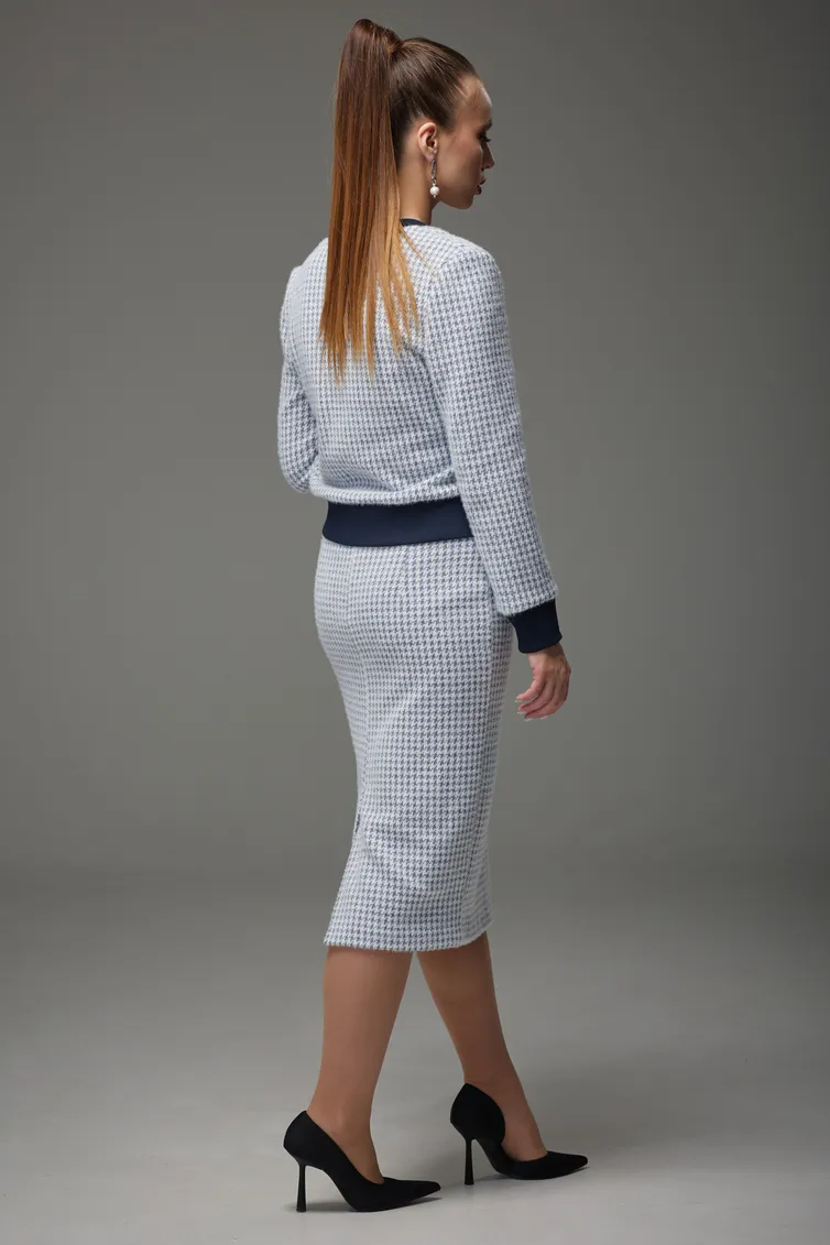 Костюм Galean Style арт. 903 голубой гус.лапка