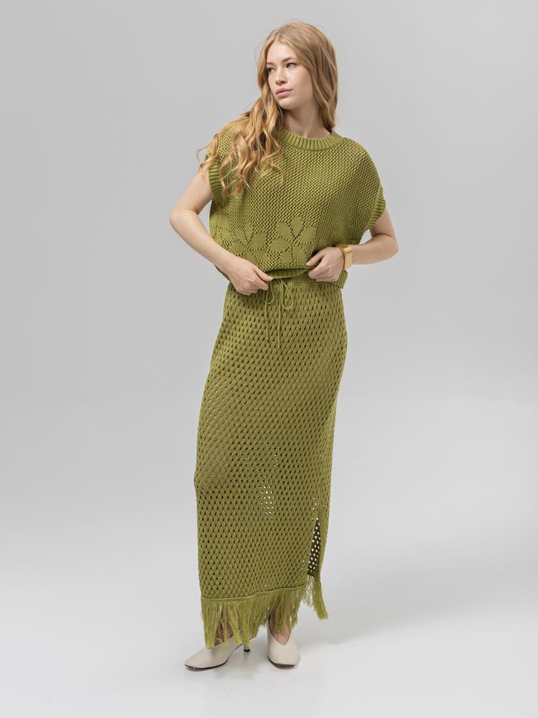 Юбка Romgil арт. РВ0389-ХЛ4 лайм