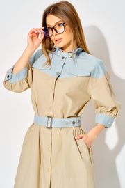 Sukienka LAIKONY #L-434 bezhevyj