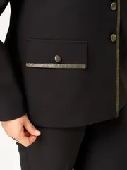 Garnitur Vilena-fashion #1202 chernyj