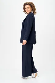 Suit Vilena-fashion #1138 temno-sinij
