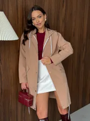 Jacket PRATA wear #S032 korichnevyj