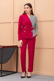 Костюм Galean Style арт. 900-2 красный брючный