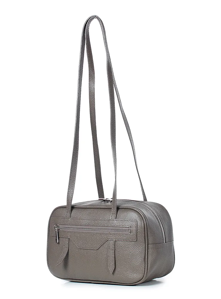 Torba Galanteya #23s1299k45 sero-korichnevyj
