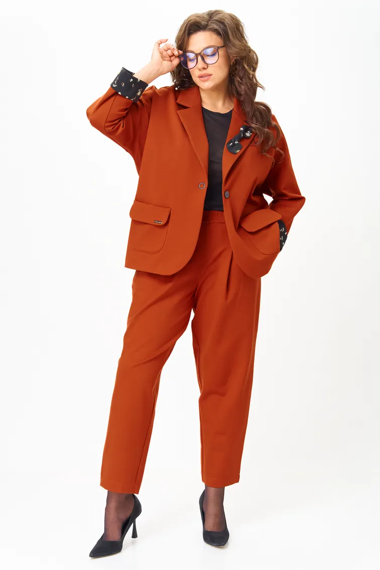 Костюм Michel Chic арт. 1437 терракот