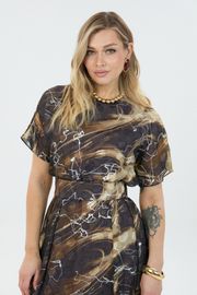 Платье LM арт. М 0076 коричневый