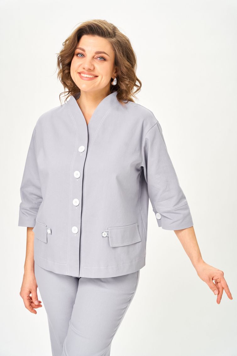 Костюм Vilena-fashion арт. 1159 серый