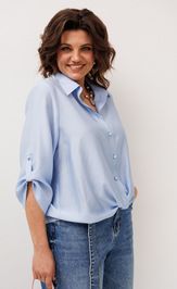 Рубашка Anelli Laurel 1663.1 голубика