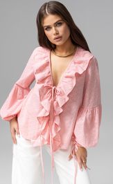 Blouse CHARUTTI Plenitelnaya graciya (nezhnyj shepot)