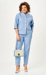 Костюм Vilena-fashion 1159 голубой