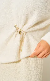 Jumper LAIKONY L-994-3 molochnyj