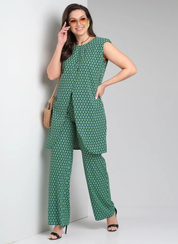 Garnitur Vilena-fashion #961 zelenyj