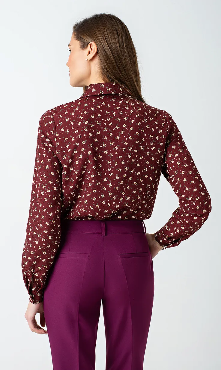 Bluzka MARIKA #442 Bordo