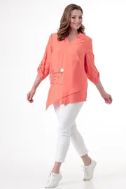 Bluzka Elite Moda #5070 losos