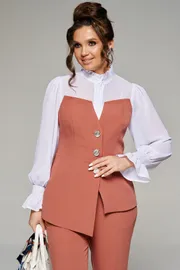 Garnitury damskie Beautiful & Free #6279 korall