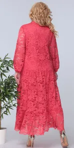 Платье Anastasia арт. 713 коралл = 713.1 коралл = 713.2 коралл