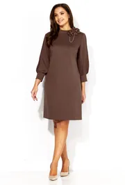 Dress TAiER #1313 shokolad