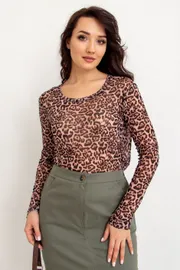 Blouse TOOK A LOOK & Angelika #AV-08s leo
