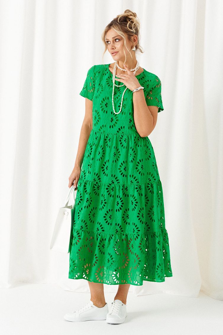 Платье Beautiful & Free арт. 6462 зелёный