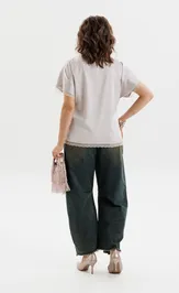 Blouse Anelli Laurel 1908 farforovyj