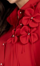 Blouse VIZAVI 810 krasnyj