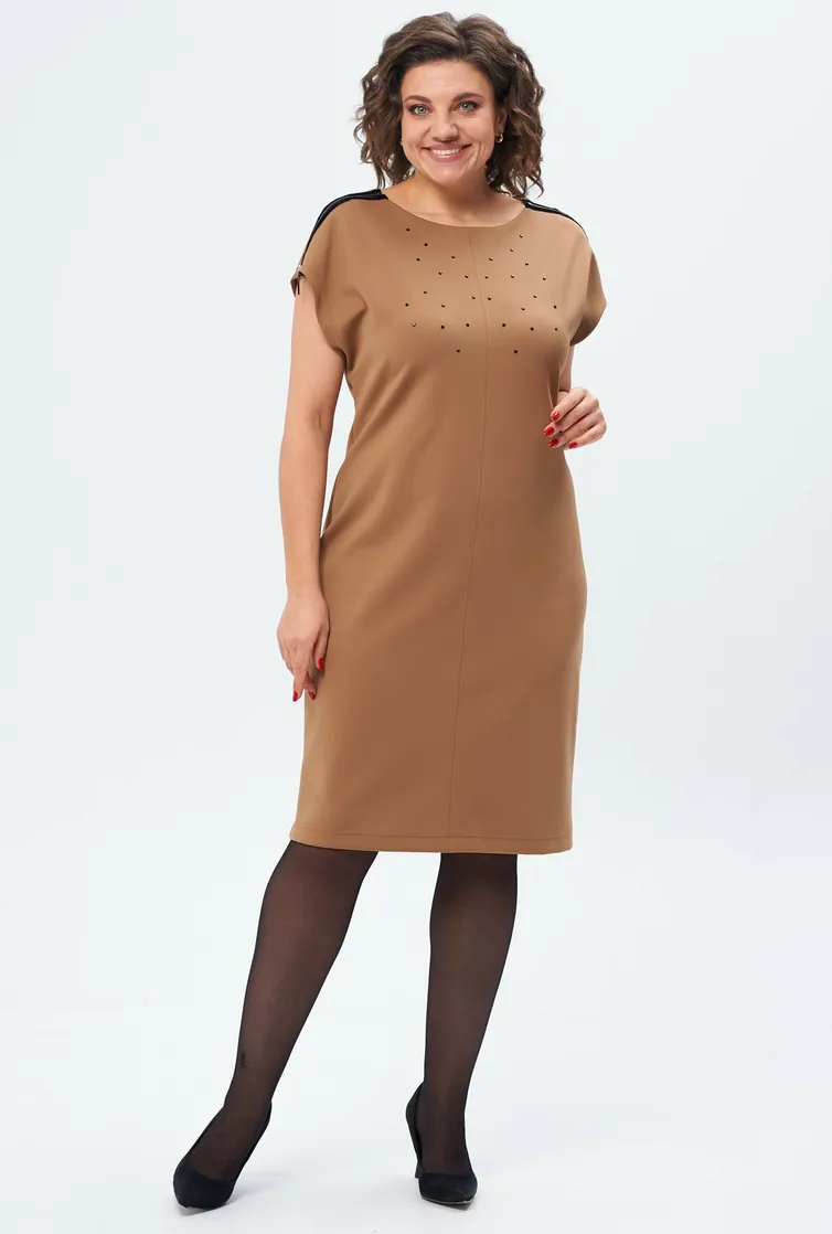 Sukienka Michel Chic #2174 bezhevyj
