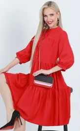 Платье DS Trend ЮС-1071 (Влюбиться в себя, нью рэд)