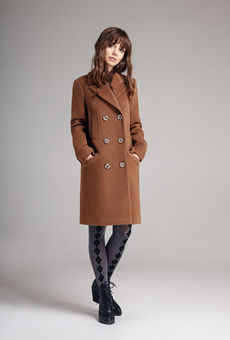 Coat PAPAYA #P1157-A.