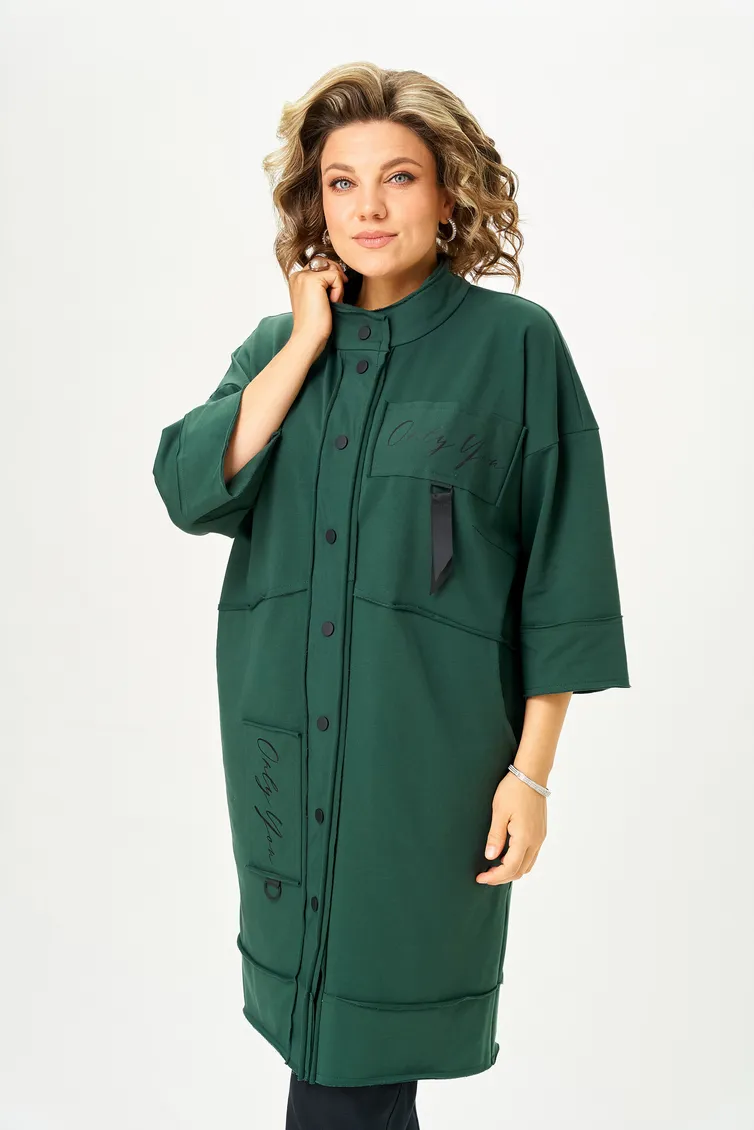 Sweter Rumoda #2019 temno-zelenyj