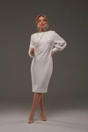 Платье Galean Style арт. 957 белый