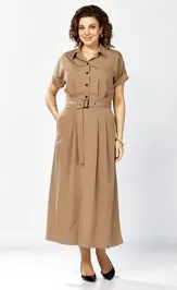Dress Rishelie 1027 bezh