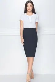 Bluzka LeNata #11856 belyj