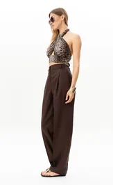Bluzka SILVERSPICE S-7512 (leopard)
