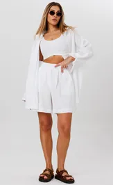 Shorts Ma Cherie 7001 belyj