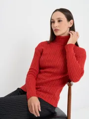 Джемпер Newvay арт. 9242-94185 Аврора red