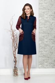 Sukienka Ivelta plus #1627 sin