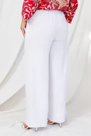 Trousers TOOK A LOOK & Angelika #AB-013k belyj
