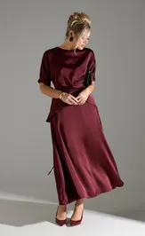 Garnitur LM K 1180114 bordovyj