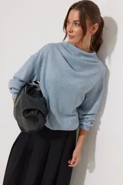 Jumper Lyushe #4269 goluboj